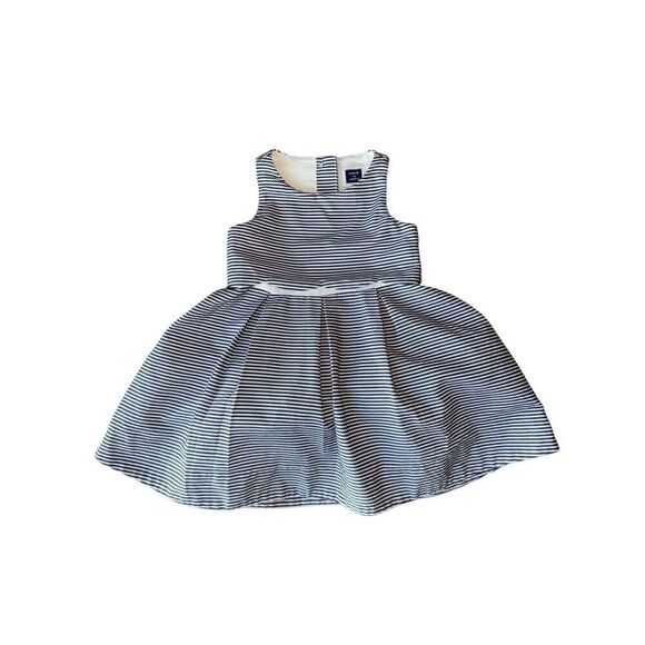Janie and Jack Striped Nautical Santorini Sunset Dress Size 3-6M Baby Girl - Picture 5 of 10